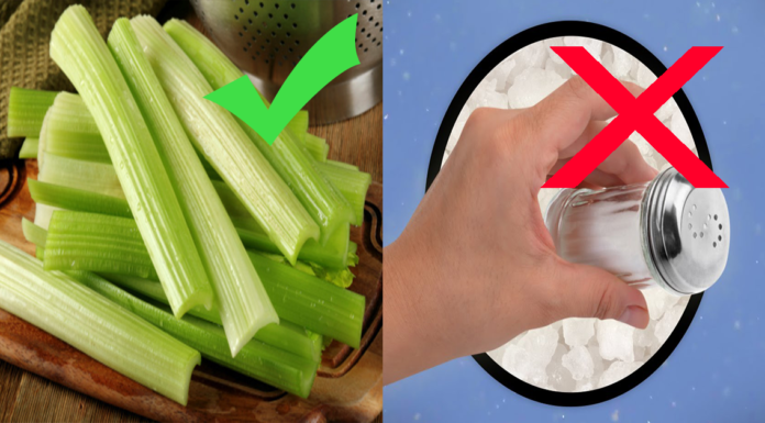 Reduce Your Salt Intake And Eat Celery Instead